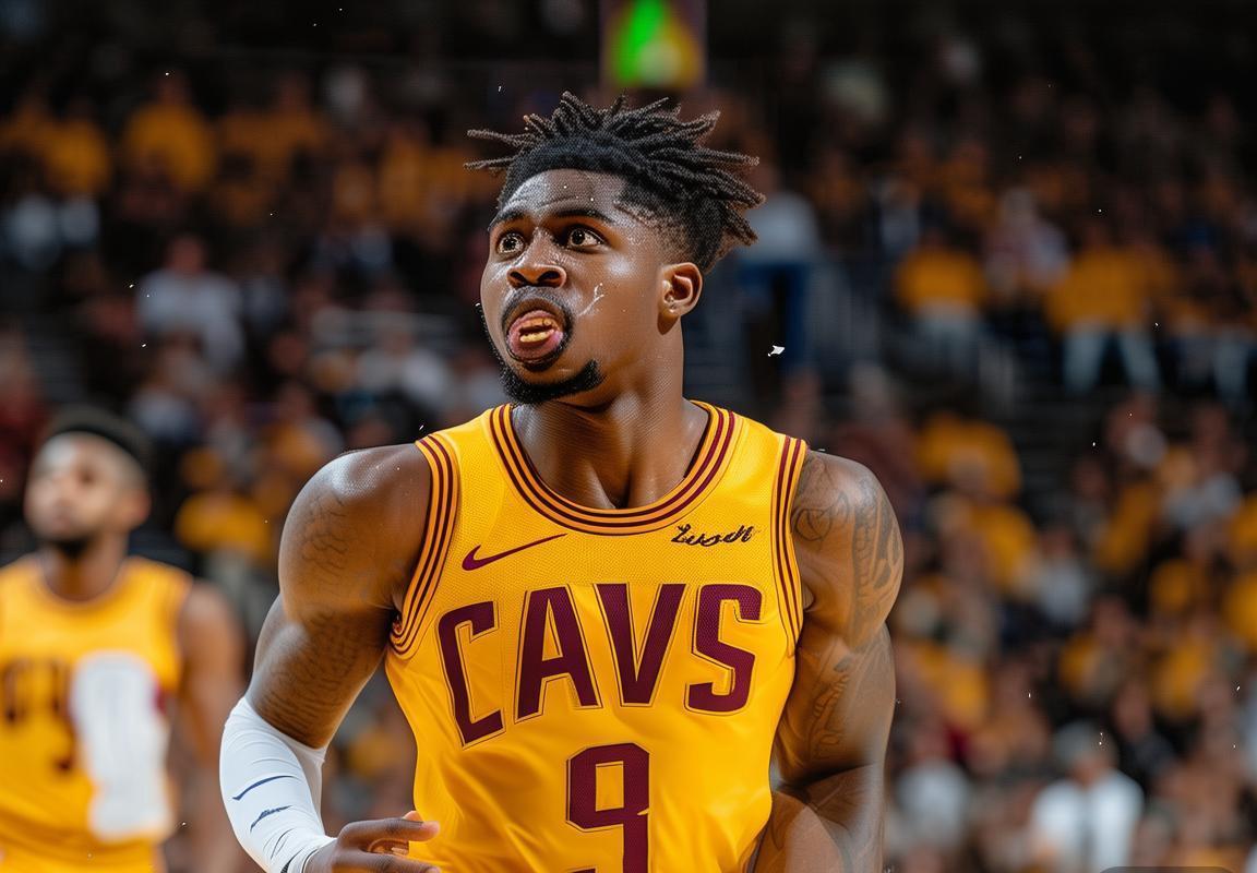 骑士双枪组合球权分配引热议：米切尔43分率队大胜，加兰缺阵反显进攻流畅